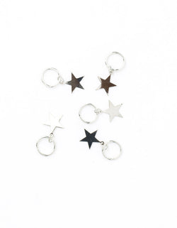Hair clip with pendant STAR AFROline (5pcs)-0