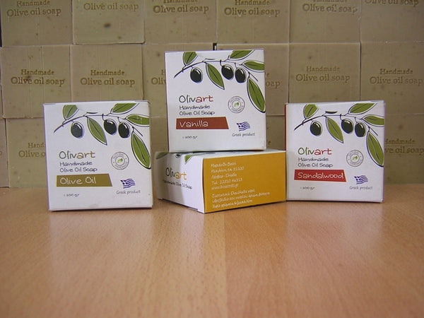 OLIVART Natürliche Olivenölseife – Jasmin
