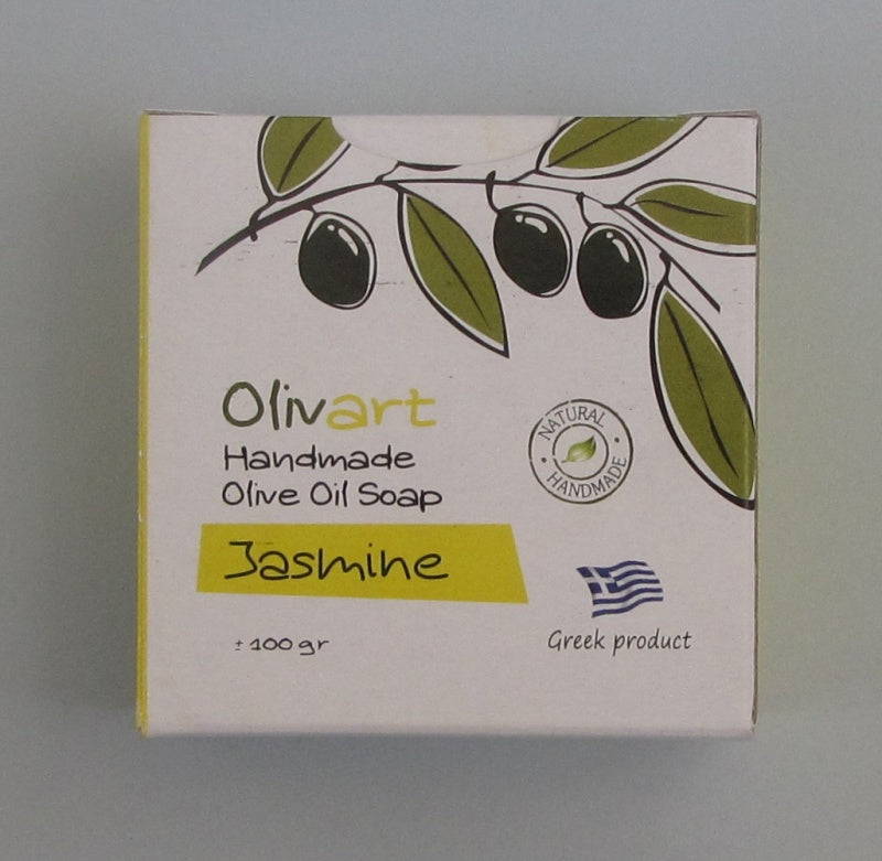 OLIVART Natürliche Olivenölseife – Jasmin